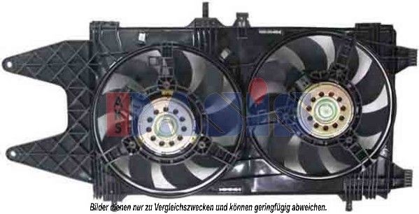 AKS DASIS Ventilaator,mootorijahutus 088057N